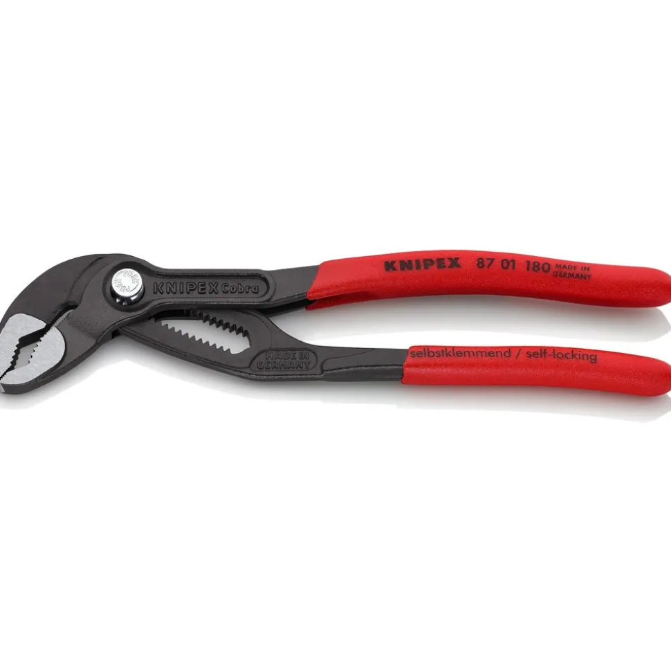 Tongue & Groove Plier: 1" Cutting Capacity, Standard Jaw