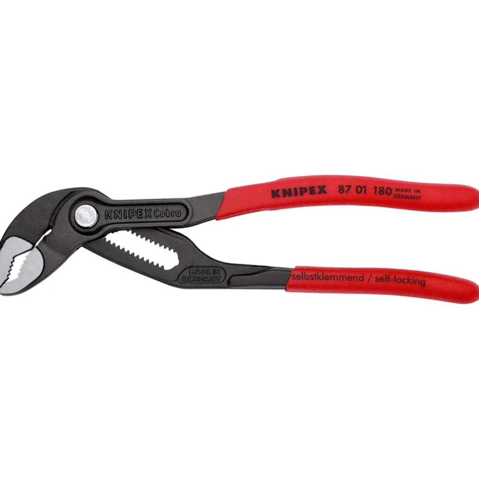 Tongue & Groove Plier: 1" Cutting Capacity, Standard Jaw