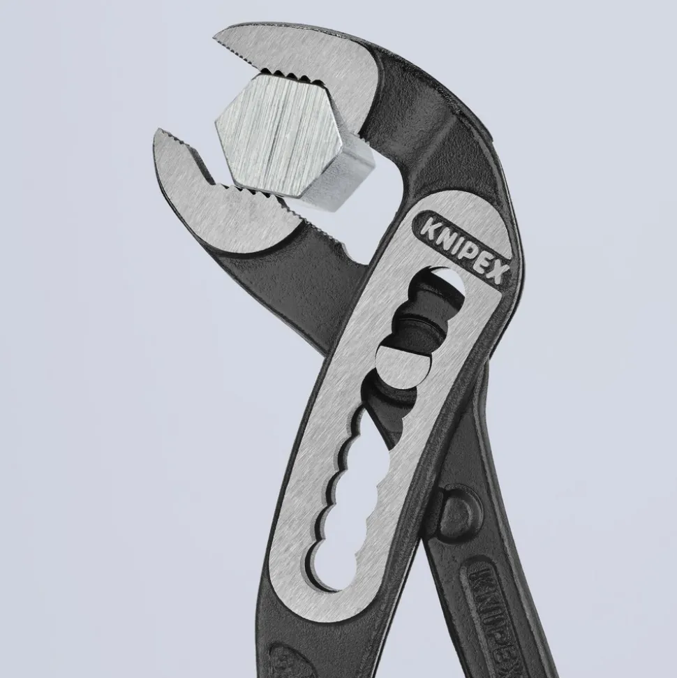 Tongue & Groove Plier: 1-1/8" Cutting Capacity, Self-Gripping Jaw