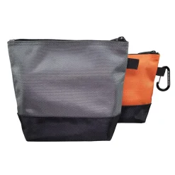 Tool Bag: 0 Pocket, 1-1/8" Wide, 8-1/2" Deep, 6-1/2" High