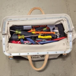 Tool Bag: 0 Pocket, 6" Wide, 16" Deep, 14" High