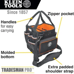 Tool Bag: 40 Pocket, 10-1/4