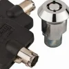 Tool Case Tubular Lock/Key Set: Steel