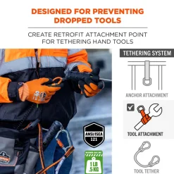 Tool Holding Accessories: Load Capacity: 1 lb