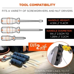 Tool Holding Accessories: Load Capacity: 1 lb