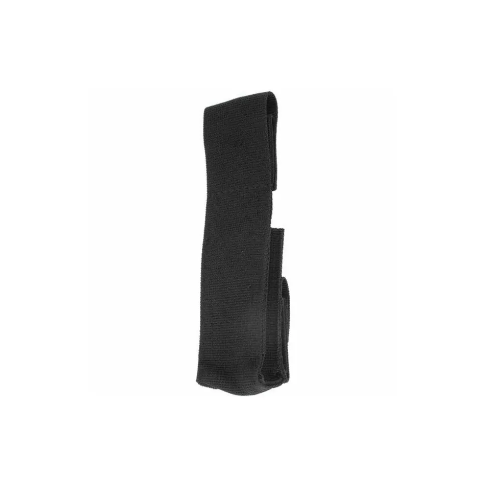 Tool Holster: 2 Pockets, Nylon, Black