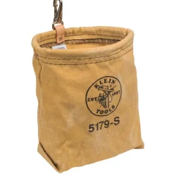 Tool Pouch: 1 Pocket, Canvas, Tan