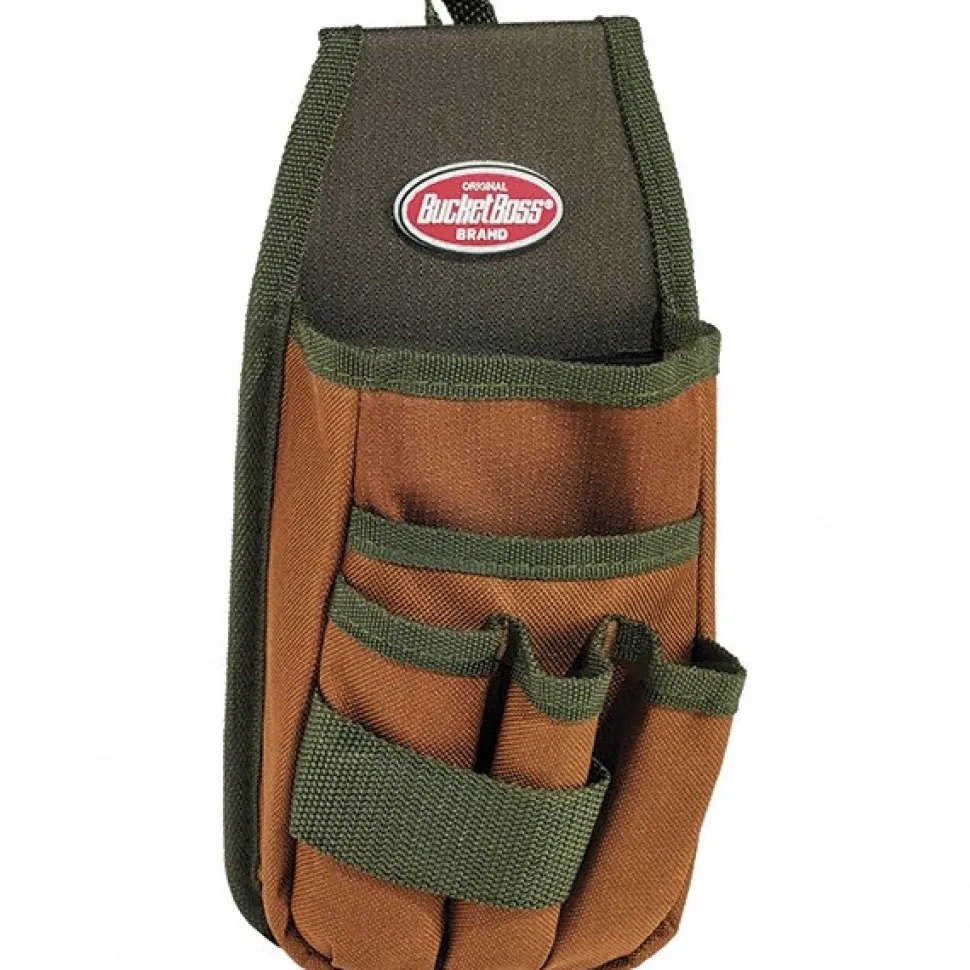 Tool Pouch: 5 Pockets, Brown