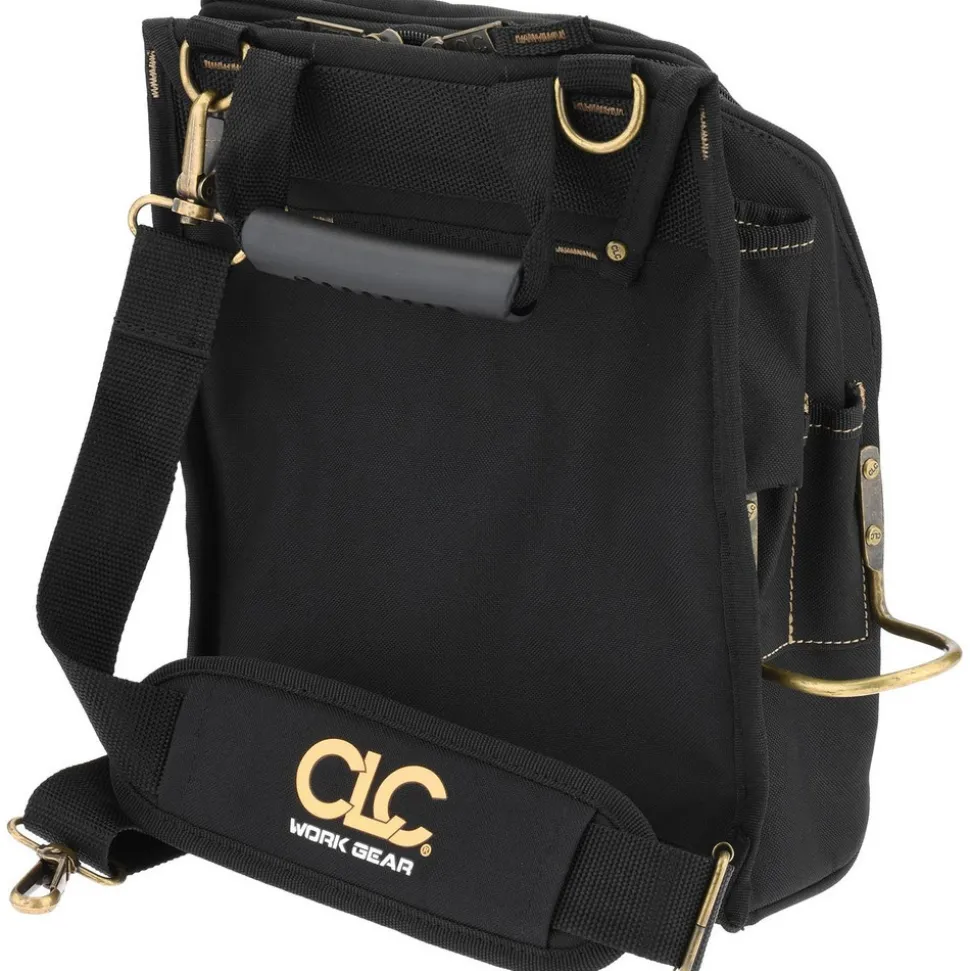Tool Pouch: 21 Pockets, Polyester, Black