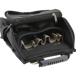 Tool Pouch: 21 Pockets, Polyester, Black