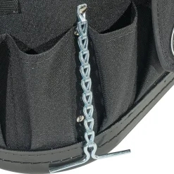 Tool Tote: 17 Pocket, 7-1/2" Wide, 15-1/2" Deep, 10" High