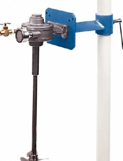 50 to 80 psi Air Pressure, 5 Gallon Mixing Capacity, 1/4 to 1/2 hp, Pipe Clamp, Air Powered Mixer