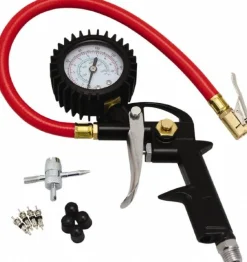 0 to 150 psi Dial Easy-Clip Tire Pressure Gauge