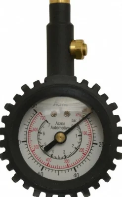 0 to 100 psi Dial Straight Tire Pressure Gauge