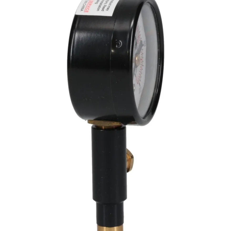 0 to 100 psi Dial Straight Tire Pressure Gauge