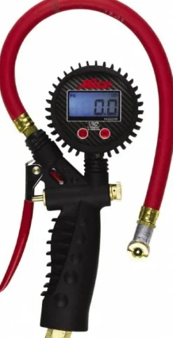 0 to 255 psi Digital Ball Foot Tire Pressure Gauge