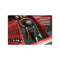 0 to 255 psi Digital Ball Foot Tire Pressure Gauge