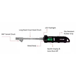 10 to 160 psi Digital Dual Head Tire Pressure Gauge