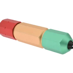 0.251 to 0.5" Ring Dia Range, M2 Handle Size, Aluminum, Pin Gage Handle