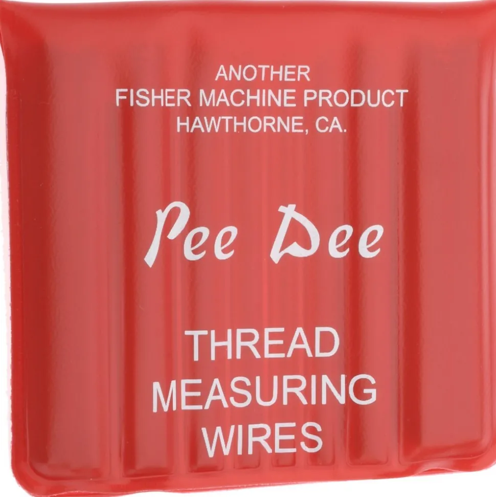 48 to 3 TPI, 0.5 to 6mm Pitch, 3" Long, Thread Pitch Dia Measuring Wire