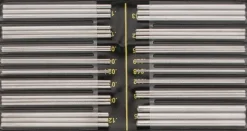 48 to 3 TPI, 0.5 to 6mm Pitch, Thread Pitch Dia Measuring Wire