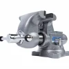 Tradesman 1765 Bench & Pipe Combination Vise: 6-1/2" Jaw Width, 6 in Jaw Opening, 4-1/4 in Throat Depth