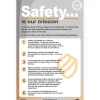 Training & Safety Awareness Posters: Subject: Teamwork; Training Program Title: Office Safety, 5S; Message: Safety Is Our Mission; Series: Safety & Health