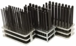 Transfer Punch Set: 114 Pc, 0.1304 to 0.5313"