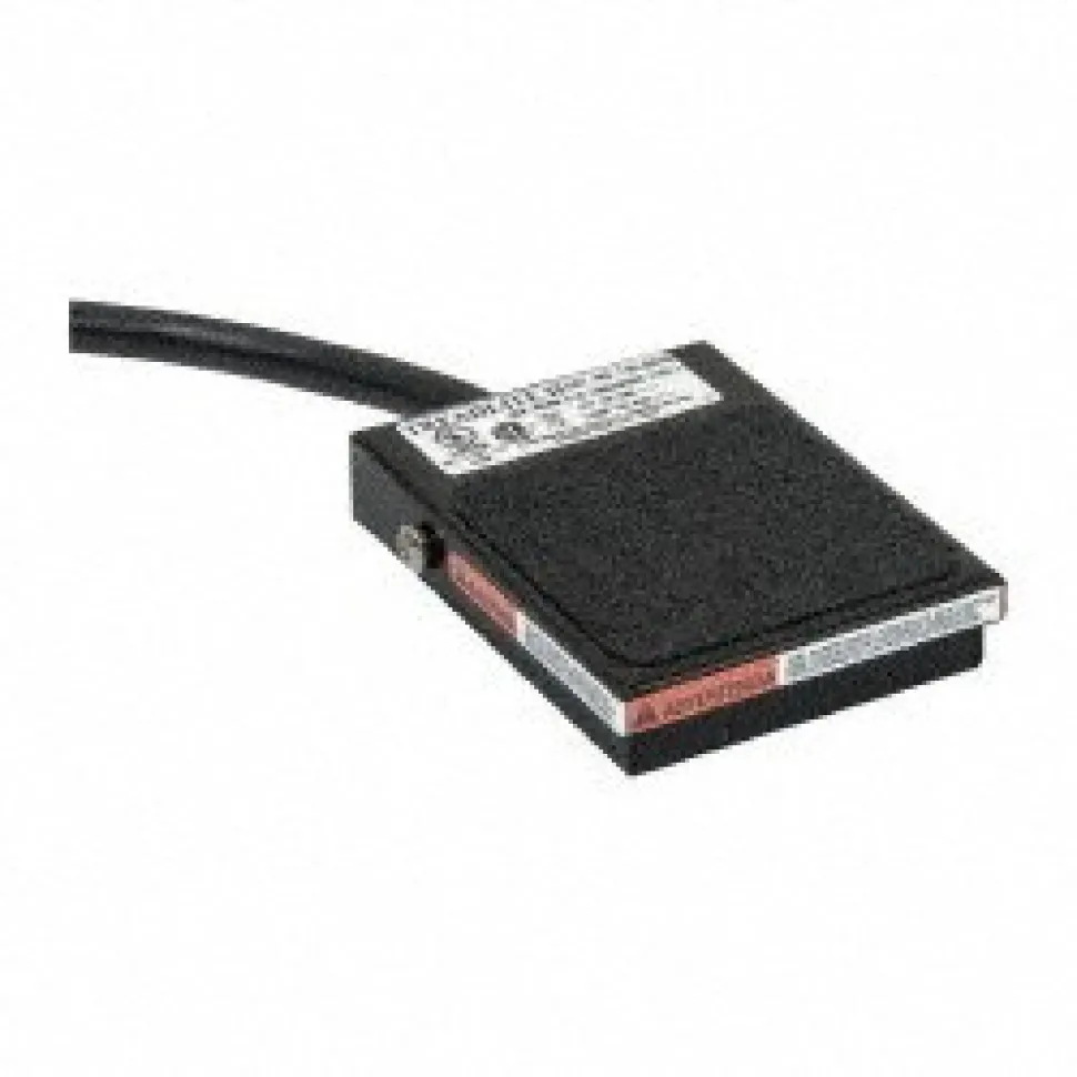 1 Treadle, 15 Amp, 1/2 hp, Momentary (MO), SPDT, Electric Foot Switch