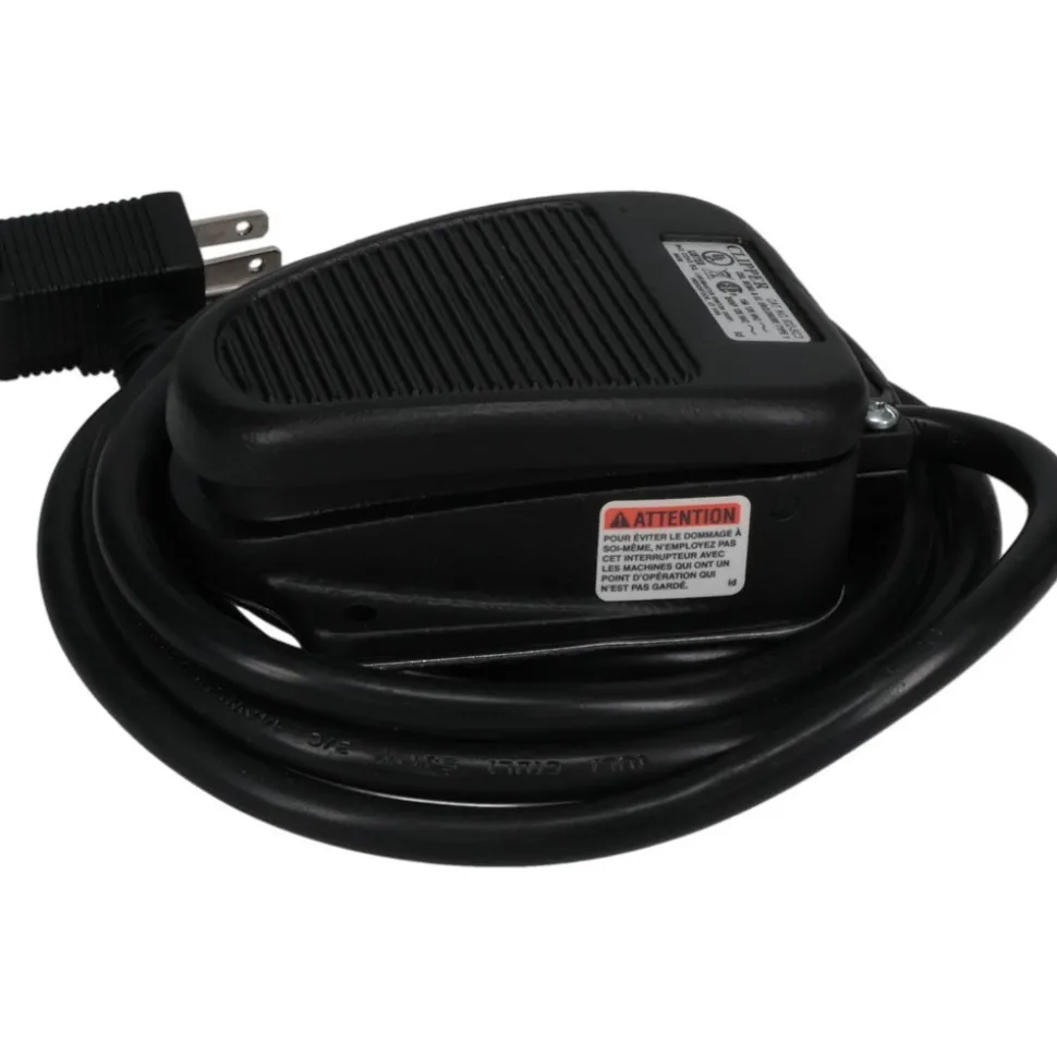 1 Treadle, 15 Amp, 3/4 hp, Momentary (MO), SPST, Electric Foot Switch