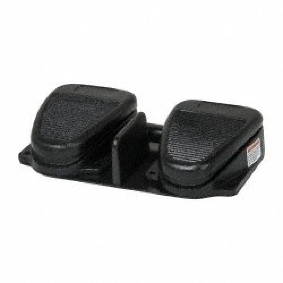 2 Treadles, 20 Amp, 1 hp, Momentary (MO), SPDT, Electric Foot Switch