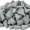 Tri-Star Tumbling Media: Ceramic Carrier, Ceramic Abrasive, 2 Piece
