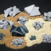 Tri-Star Tumbling Media: Ceramic Abrasive