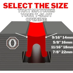 T-Slot Cover: 5/8