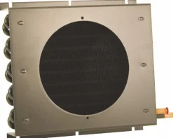3/8" Tube OD, 1 Fan Mount, Liquid-To-Air Copper Tubed Process Equipment Heat Exchanger