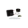 3/8" Tube OD, 1 Fan Mount, Liquid-To-Air Copper Tubed Process Equipment Heat Exchanger