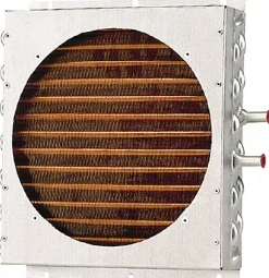 1/2" Tube OD, 1 Fan Mount, Liquid-To-Air Stainless Steel Tubed Process Equipment Heat Exchanger