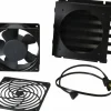 3/8" Tube OD, 1 Fan Mount, Liquid-To-Air Copper Tubed Process Equipment Heat Exchanger
