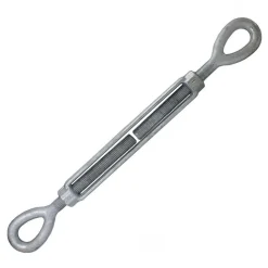 Turnbuckles: Turnbuckle Type: Eye & Eye; Thread Size: 5/16-4.5 in; Turn-up: 4.5