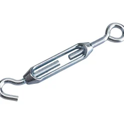 Turnbuckles: Turnbuckle Type: Hook & Eye; Thread Size: 5/16 in; Turn-up: 9.375