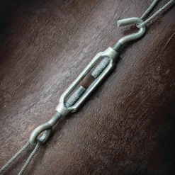 Turnbuckles: Turnbuckle Type: Hook & Eye; Thread Size: 5/16 in; Turn-up: 9.375