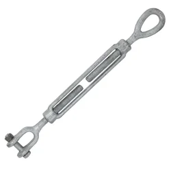 Turnbuckles: Turnbuckle Type: Jaw & Eye; Thread Size: 5/8-9 in; Turn-up: 9