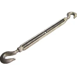 Turnbuckles: Turnbuckle Type: Hook & Hook; Thread Size: 1/2-6 in; Turn-up: 6