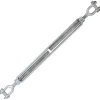 Turnbuckles: Turnbuckle Type: Jaw & Jaw; Thread Size: 1-24 in; Turn-up: 24