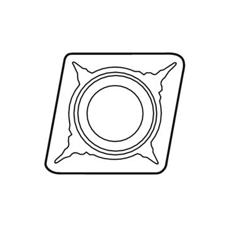 Turning Insert: CCMT32.51-F1 CP500, Carbide