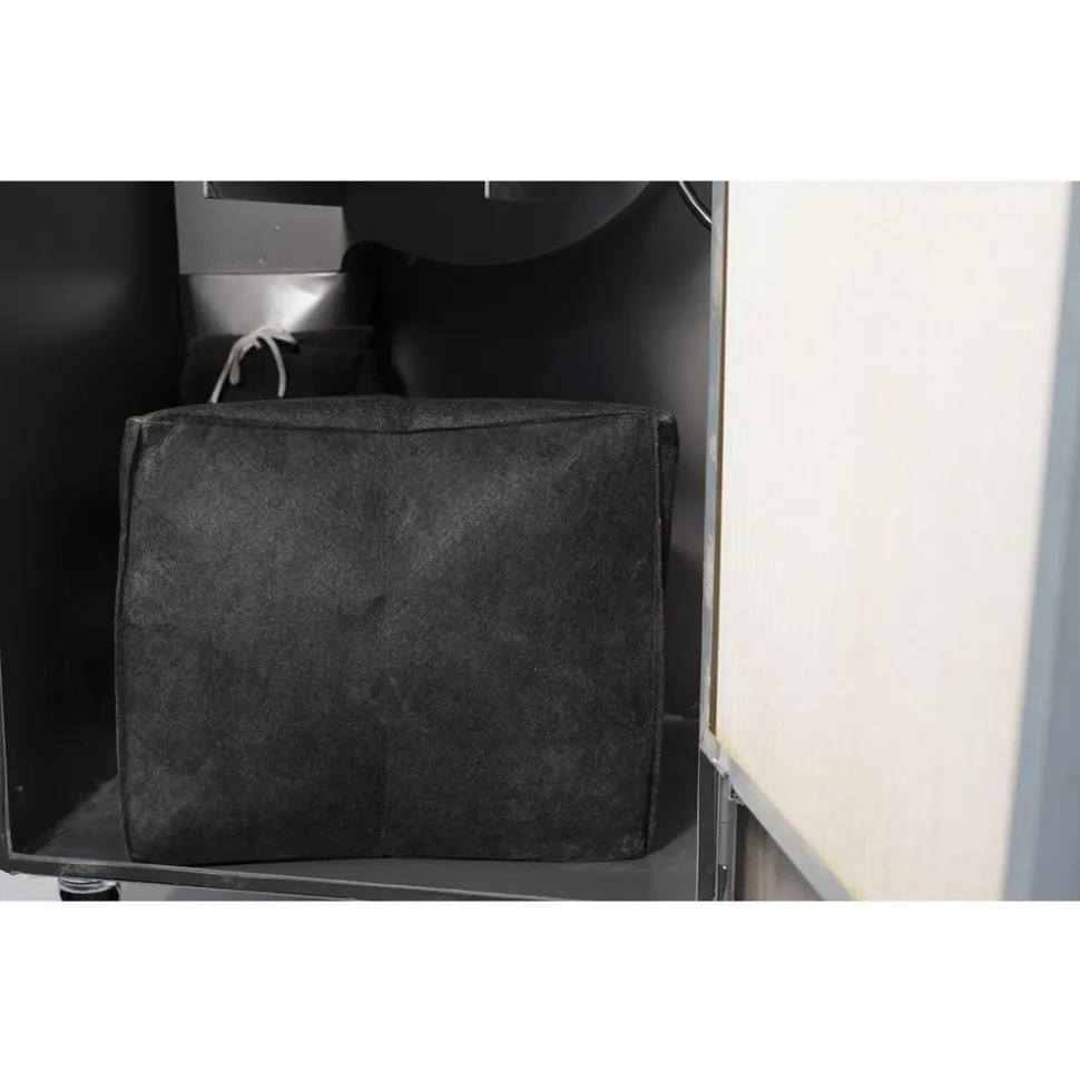 Two-Stage Dust Collector: 1500 sq ft, Portable, 3 hp, 220V, Single Phase