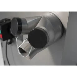 Two-Stage Dust Collector: 1500 sq ft, Portable, 3 hp, 220V, Single Phase