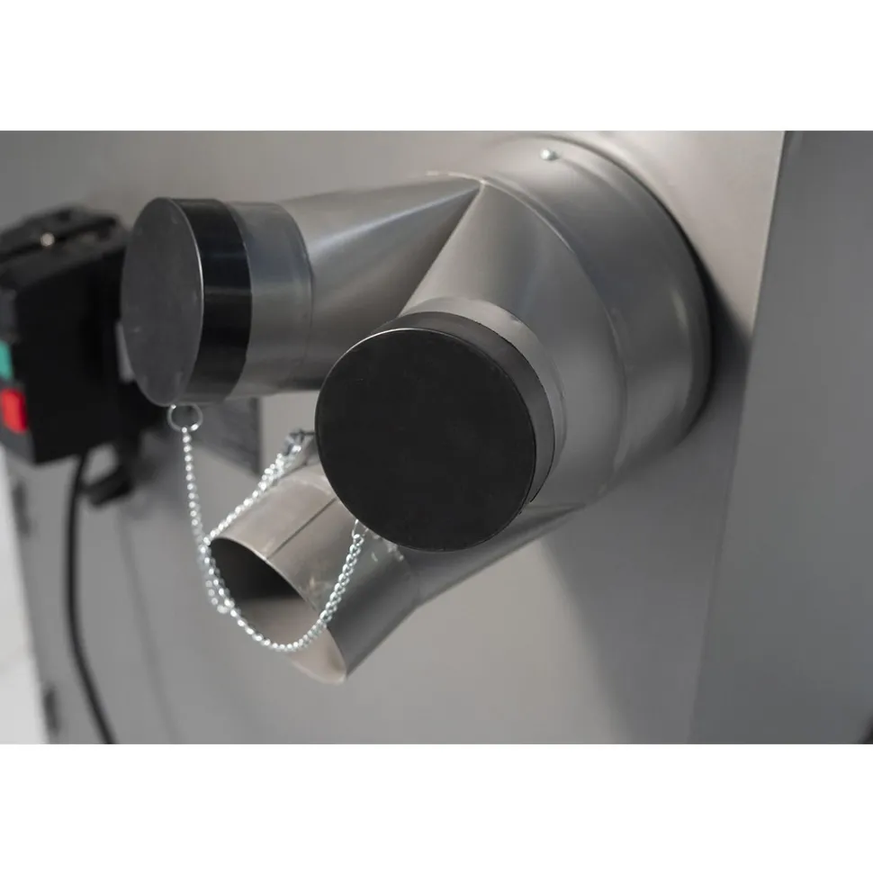 Two-Stage Dust Collector: 1500 sq ft, Portable, 3 hp, 220V, Single Phase
