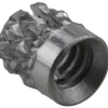 #4-40 UNC Stainless Steel Flush Press Fit Threaded Insert for Plastic