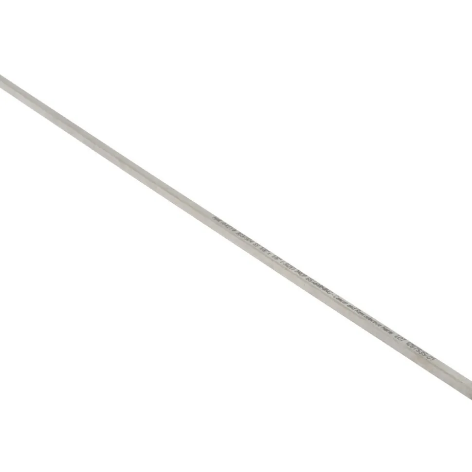 Undersized Key Stock: 1/8" High, 1/8" Wide, 12" Long, 18-8 Stainless Steel
